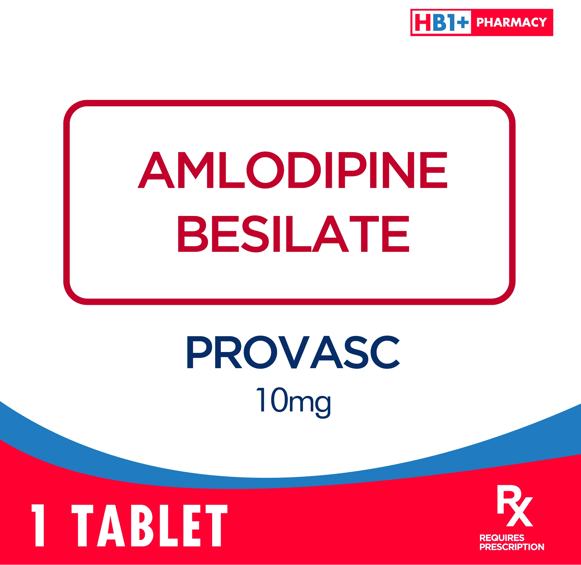 Provasc 10mg Tablet NCCC Online Store