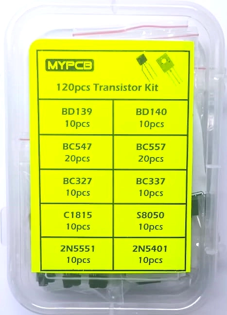 Pcs Type Npn Pnp Transistor Kit Bd Bd N N Bc