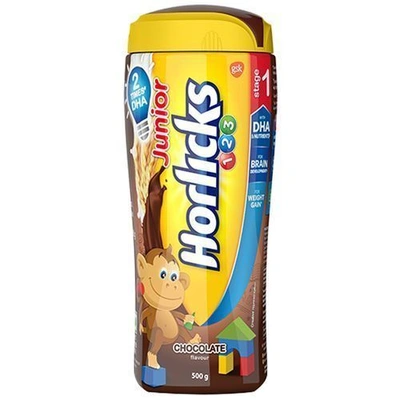 Horlicks Junior Health & Nutrition Drink - Chocolate Flavour, Stage 1 , 2-3 years