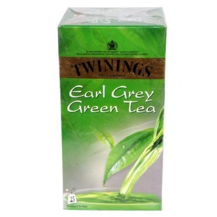 Twinings Green Tea - Earl Grey 50 gm (25 Bags x 2 gm each)