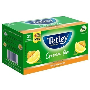 Tetley Green Tea - Lemon & Honey 25 Teabags