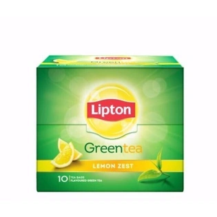 Lipton Green Tea - Lemon Zest 13 gm (10 Bags x 1.3 gm each)