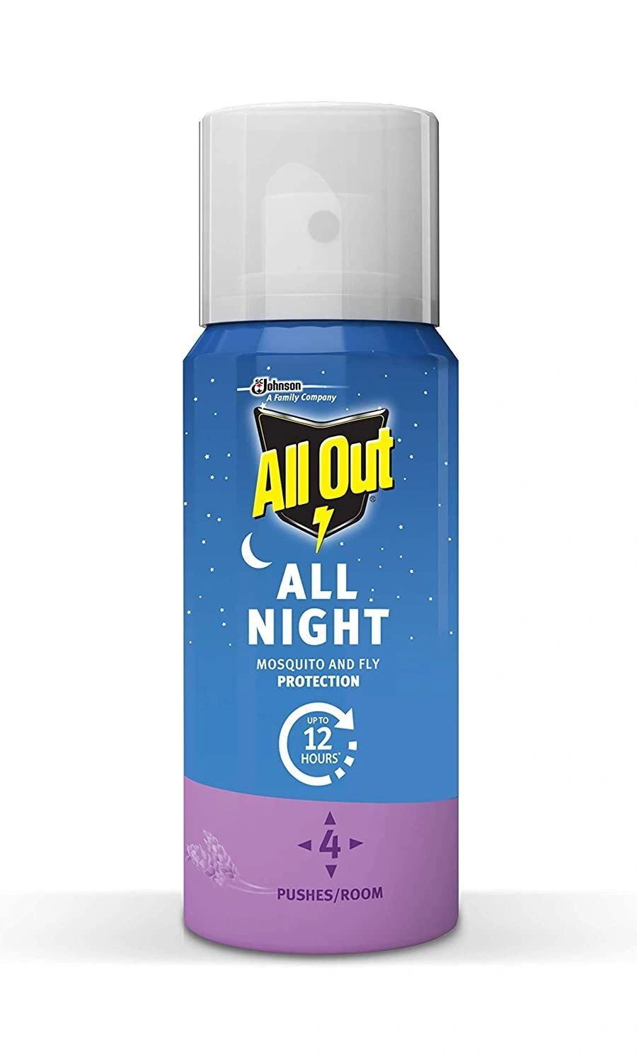All Out All Night Mosquito and Fly Spray-