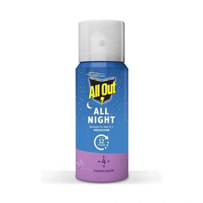 All Out All Night Mosquito and Fly Spray