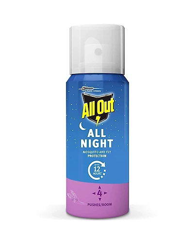 All Out All Night Mosquito and Fly Spray-SKU-REPELNT-366