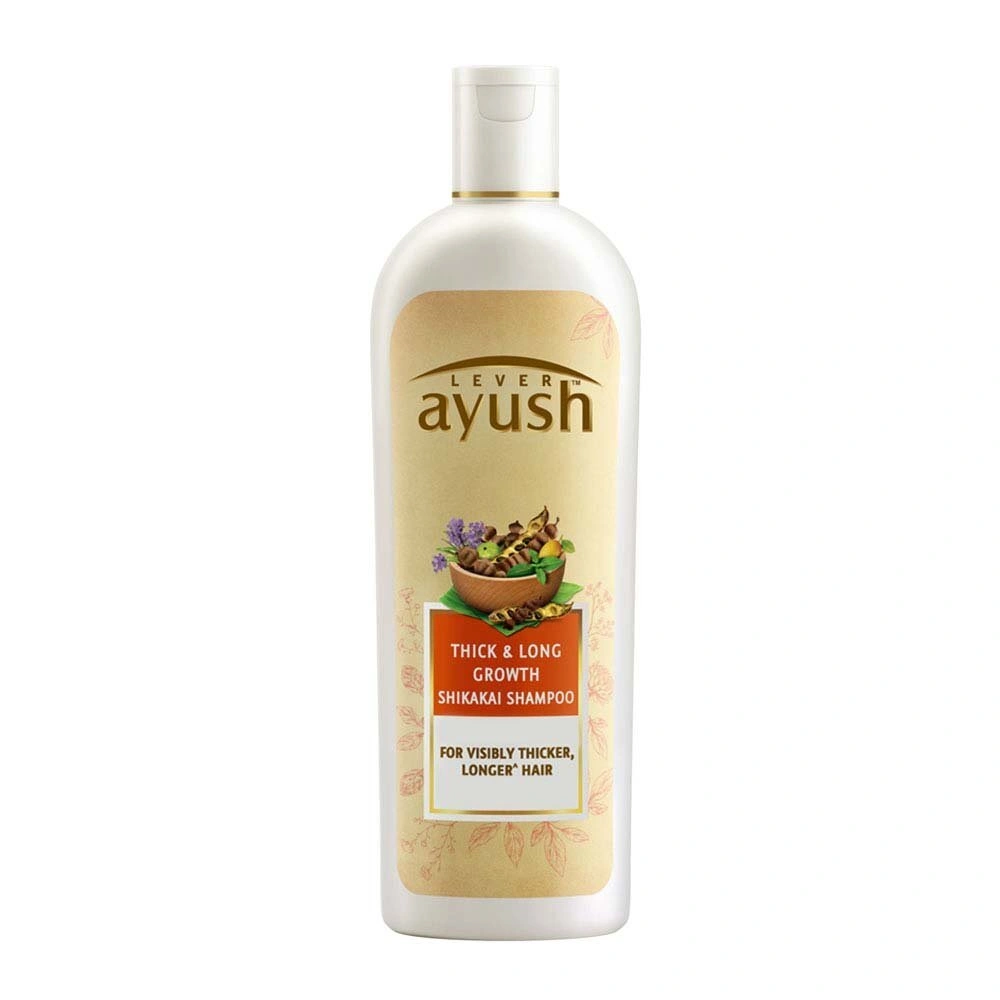 Ayush Thick &amp; Long Shikakai Shampoo-