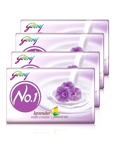 Godrej No.1 Lavender Milk Cream Soap-SKU-SOAP-130