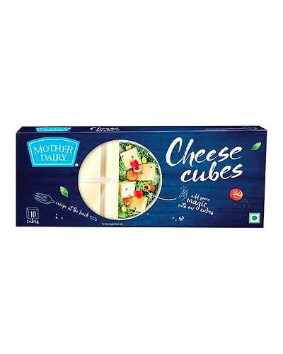 Mother Dairy Cheese - Cubes-SKU-Britania-014