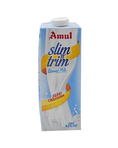 Amul Slim UHT Milk Slim n Trim-SKU-Britania-018