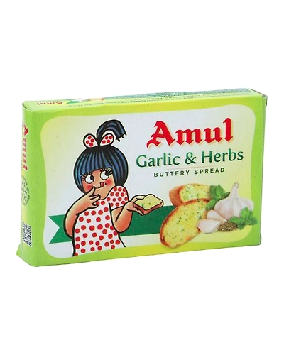 Amul Buttery Spread - Garlic &amp; Herbs-SKU-Britania-026