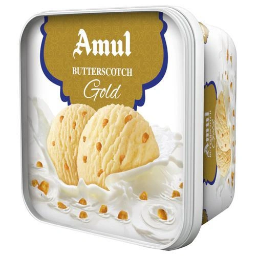 Amul Butterscotch Gold Ice Cream-