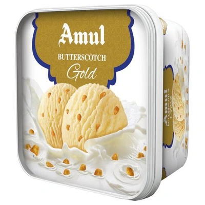 Amul Butterscotch Gold Ice Cream