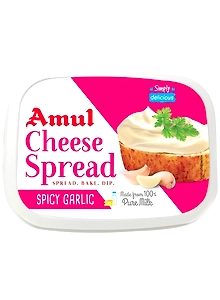 Amul Cheese Spread - Spicy Garlic