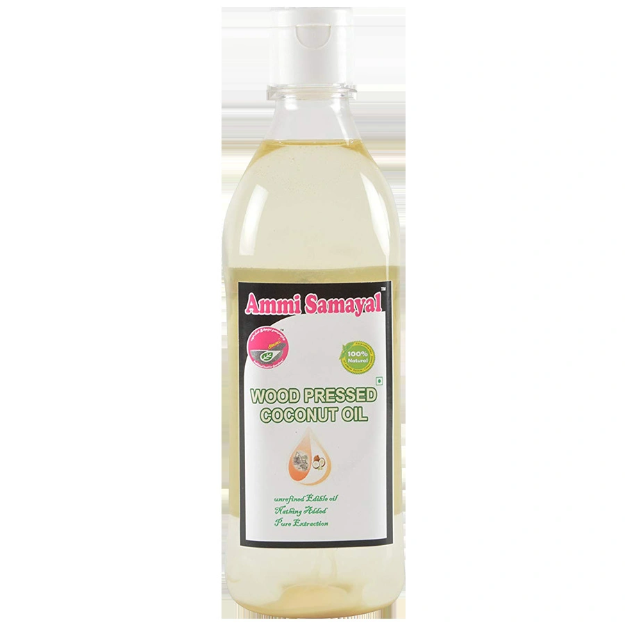 Ammi Samayal Coconut Oil - Wood Pressed, Edible-