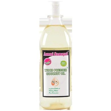 Ammi Samayal Coconut Oil - Wood Pressed, Edible-