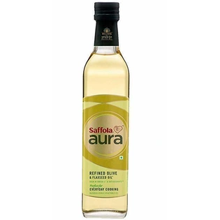 Saffola Aura Extra Virgin Olive & Flaxseed Oil