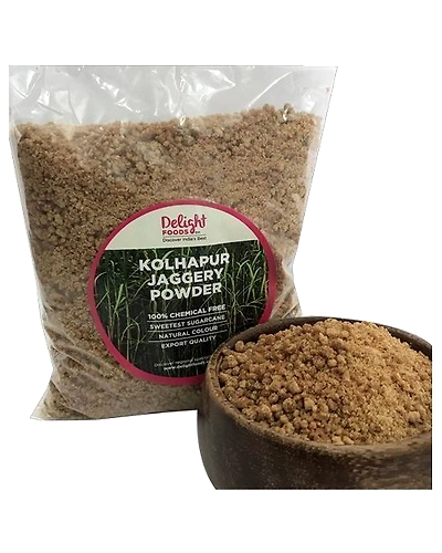 Delight Foods Powder - Kolhapur Jaggery-SKU-Sugar-037