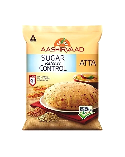 Aashirvaad Atta - Sugar Release Control-