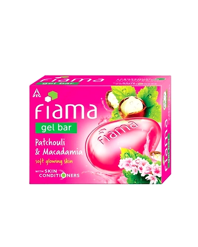 Fiama La Fantasia Gel Bar, Patchouli and Macadamia, 125g-SKU-7010