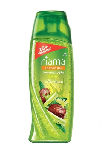 Fiama Shower Gel, Lemon Grass and Jojoba Clear Springs, 100ml-