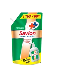 Savlon Herbal Sensitive Handwash - 750ml