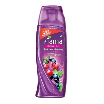 Fiama Shower Gel, Blackcurrant and Bearberry, 100ml