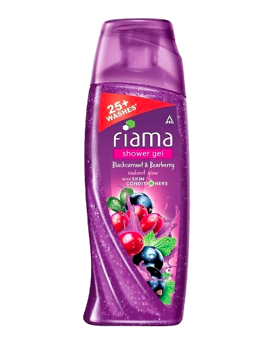 Fiama Shower Gel, Blackcurrant and Bearberry, 100ml-SKU-6975