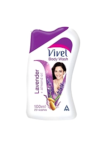 Vivel Lavender Almond Oil Body Wash, 100ml