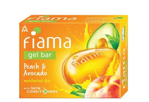 Fiama Mild Dew Gel Bar, Peach and Avocado, 125g-