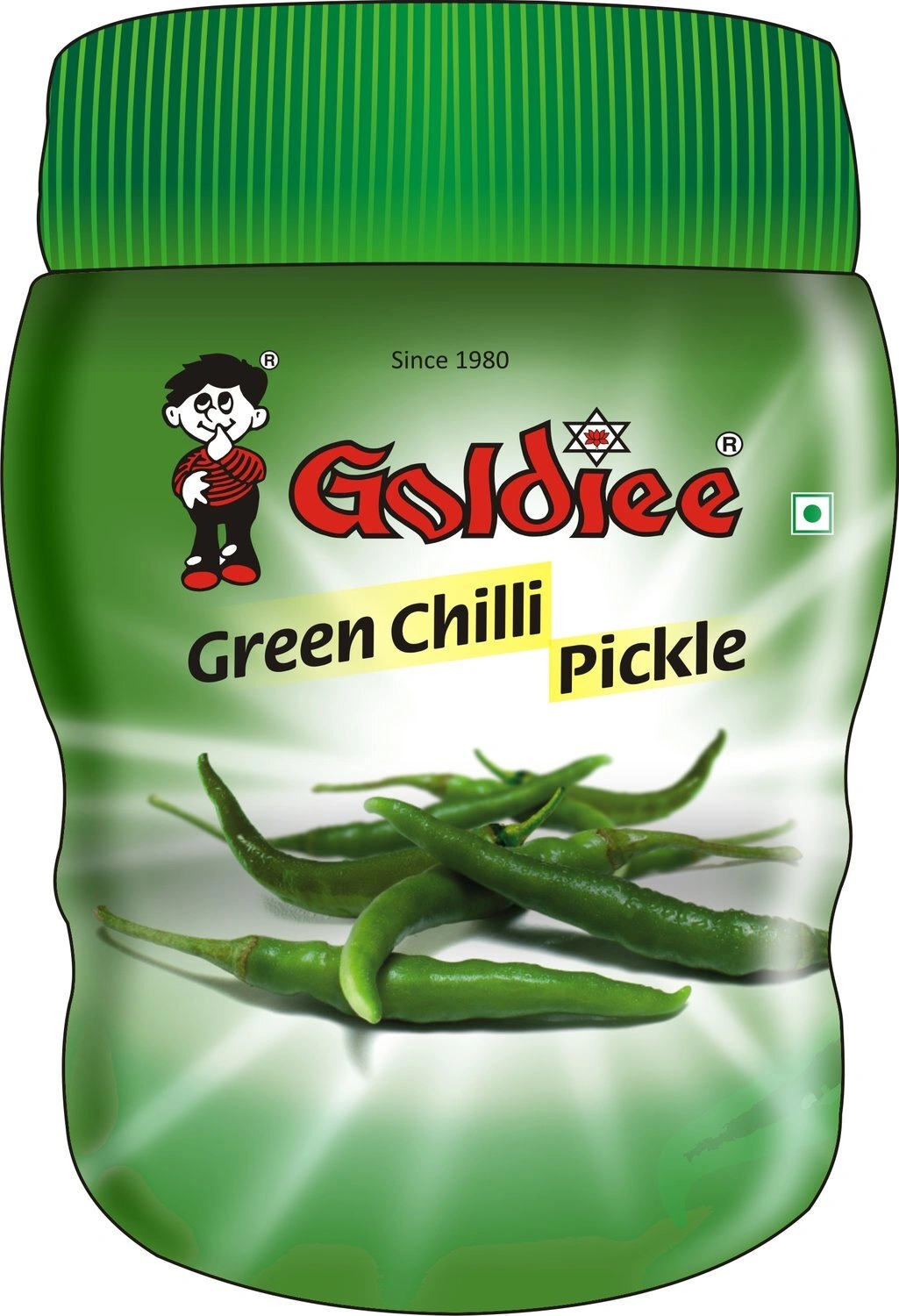 PICKLE GREEN CHILLI 1Kg-