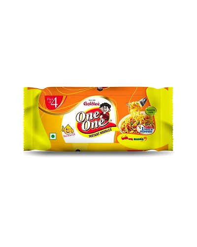 NOODLES ONE ONE MASALA FAMILY PACK 240g (4 Pcs)-SKU-GOL-1378