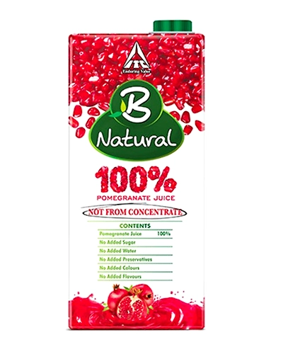 B Natural Juice 100%, Pomegranate-SKU-6838