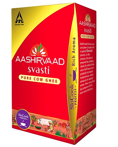 Aashirvaad Svasti Pure Cow Ghee-SKU-6834