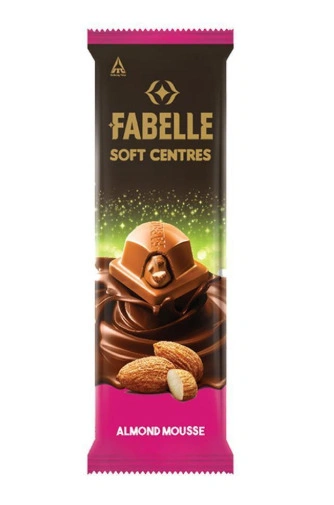 Fabelle Chocolates Soft Centres Almond Mousse 126g-