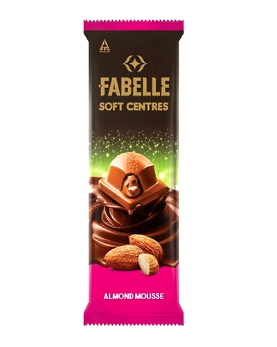 Fabelle Chocolates Soft Centres Almond Mousse 126g-SKU-6814