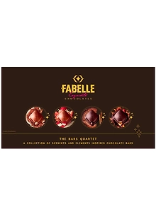 Fabelle Exquisite Chocolates, The Bars Quartet, 524g