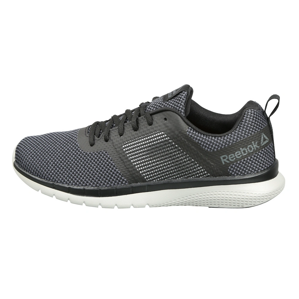 MEN'S REEBOK PT PRIME RUNNER FC SHOES-7-BLACK/TRUE GREY/WHITE-1