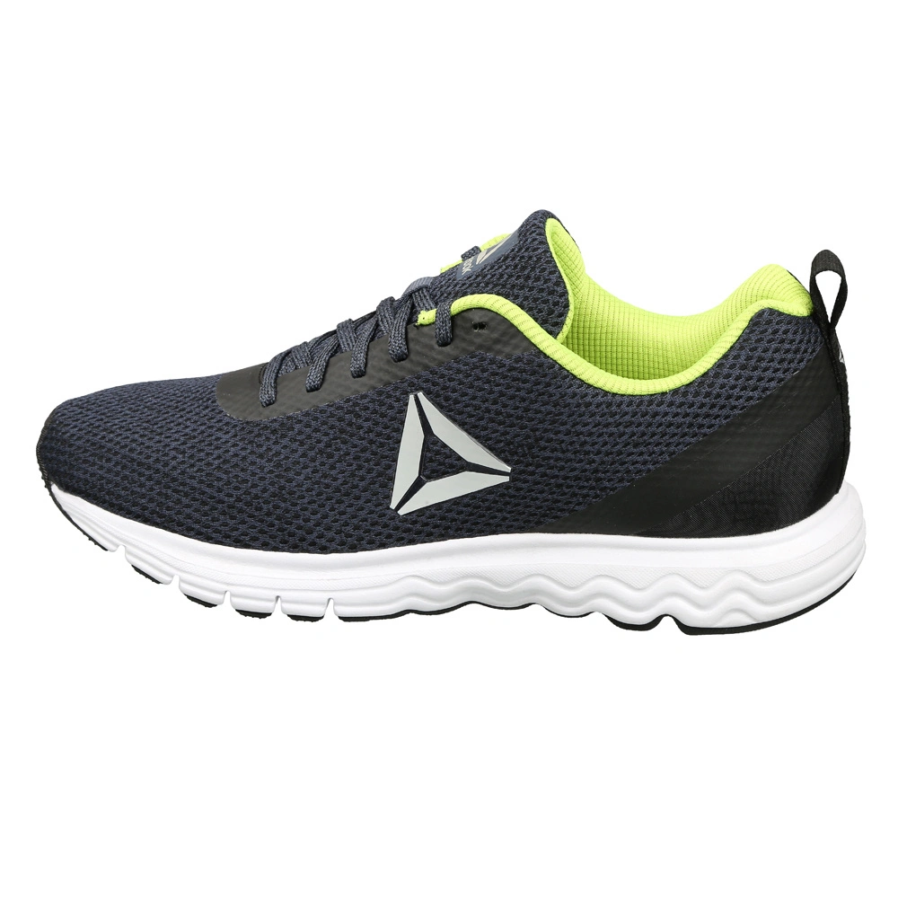 MEN'S REEBOK ZOOM RUNNER SHOES-SMOKY INDIGO/BLACK-6-1