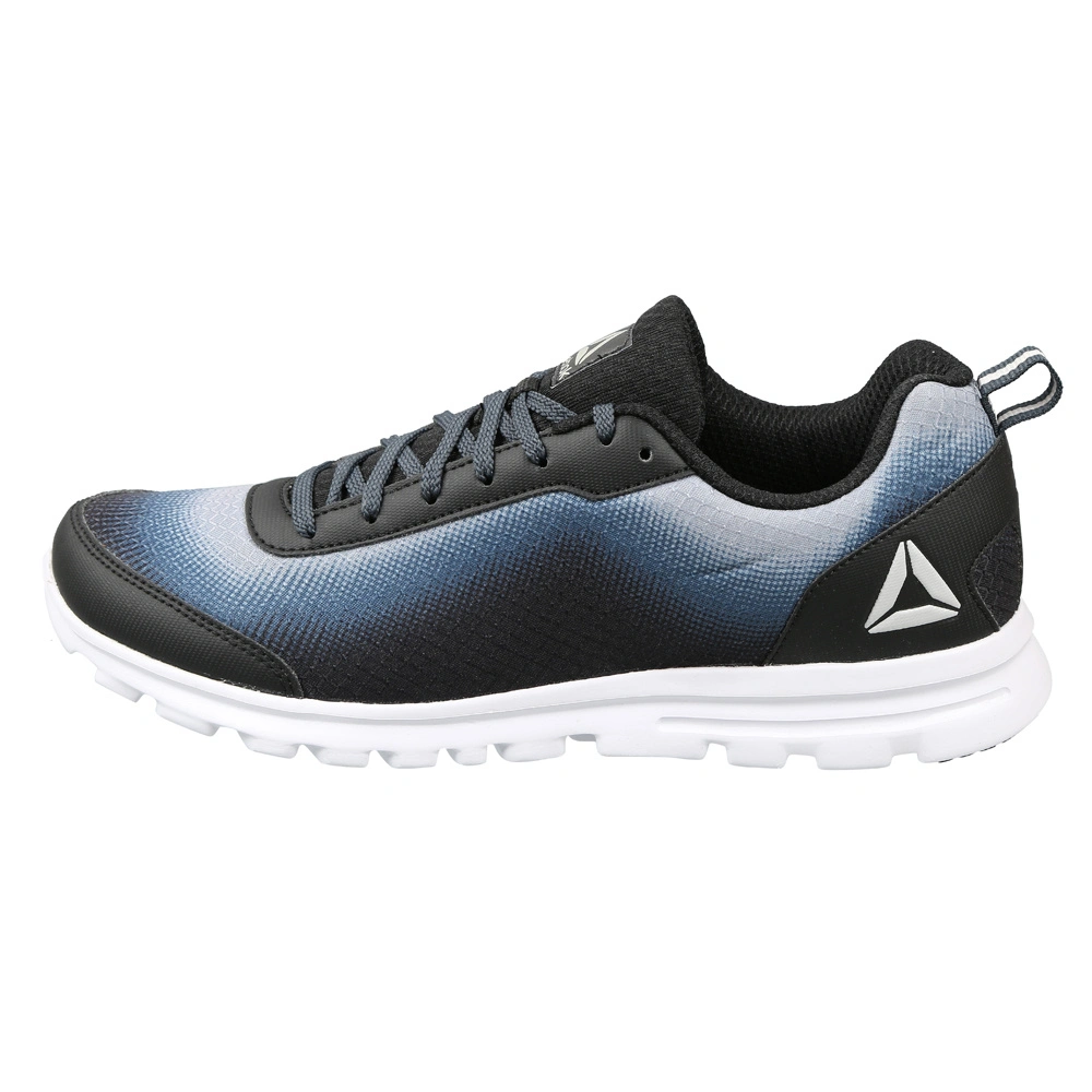 MEN'S REEBOK RUNNING DUO LP SHOES-6-BLK/SMOKY INDIGO/ASTEROID-1