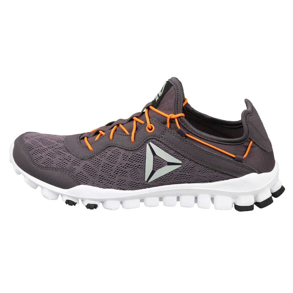 MEN'S REEBOK RUNNING ONE RUSH FLEX XTREME LP SHOES-7-SMOKY VALCANO/ NACHO-1