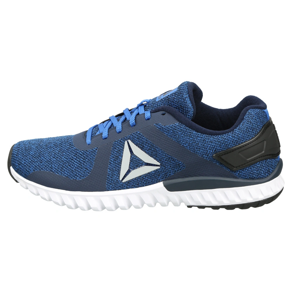 MEN'S REEBOK RUNNING WHIZZ RUN LP SHOES-AWESOME BLUE / COLLEGIATE-9-1