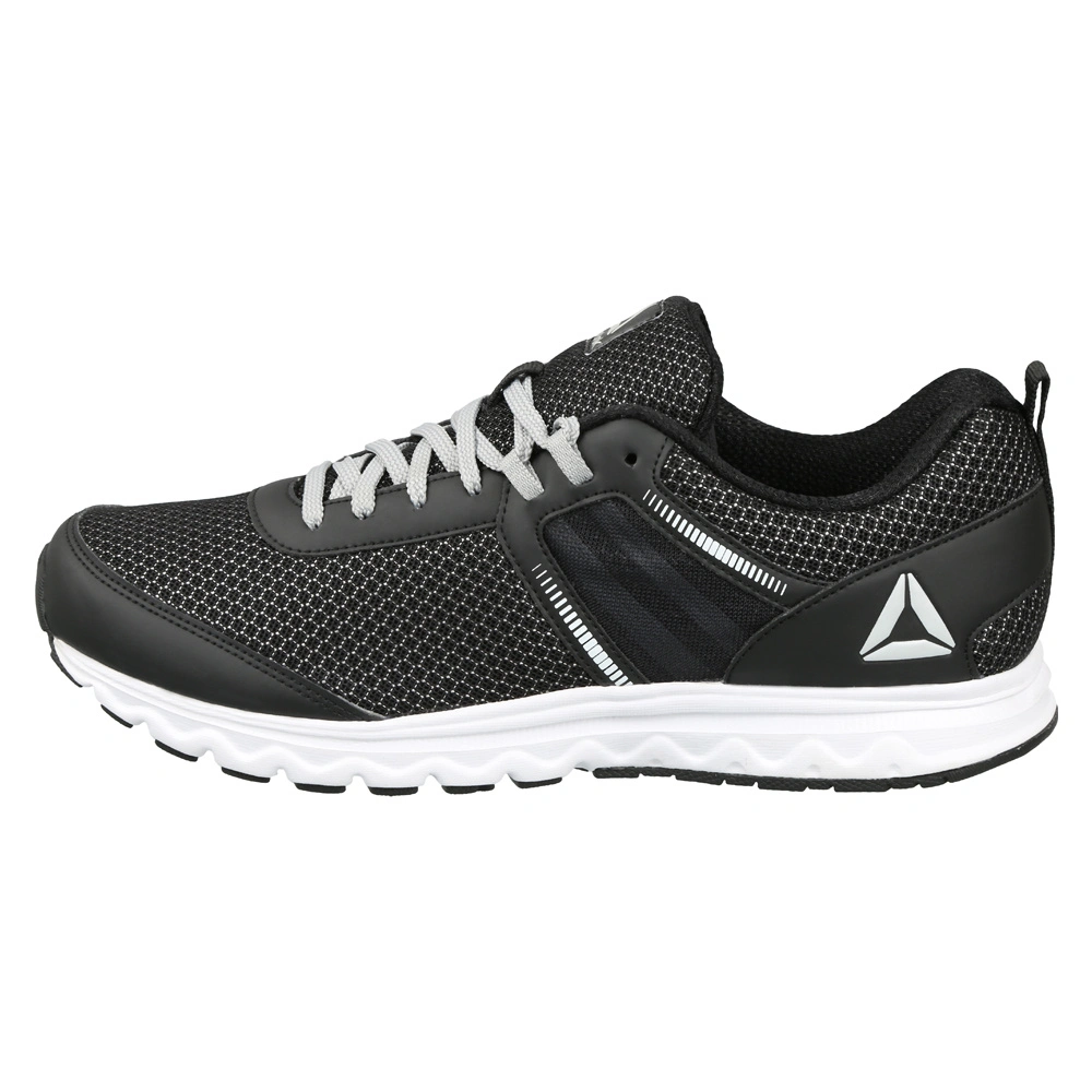 MEN'S REEBOK RUN DASHRIDE SHOES-7-BLACK/FLAT GREY-1