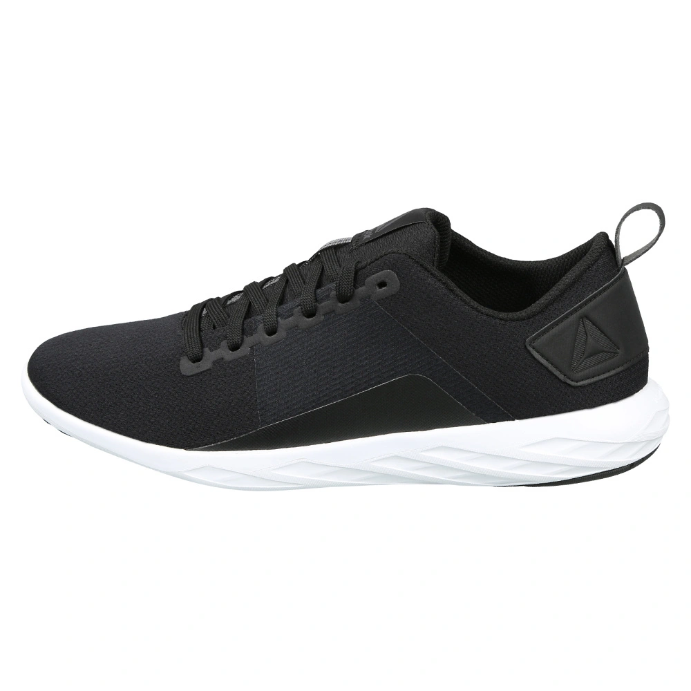 MEN'S REEBOK ASTRORIDE WALK SHOES-BLACK/WHT-6-1