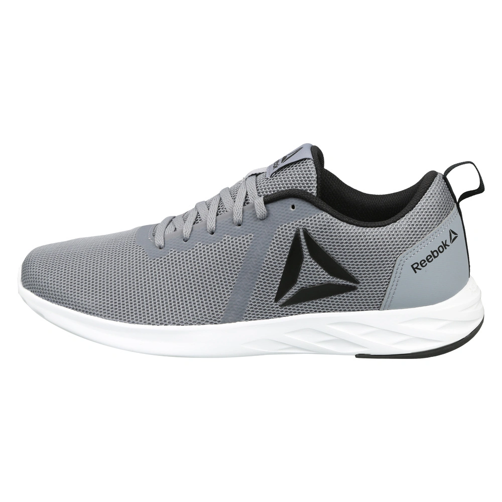 MEN'S REEBOK WALKING ASTRORIDE ESSENTIAL SHOES-7-GREY/BLACK/WHITE-1