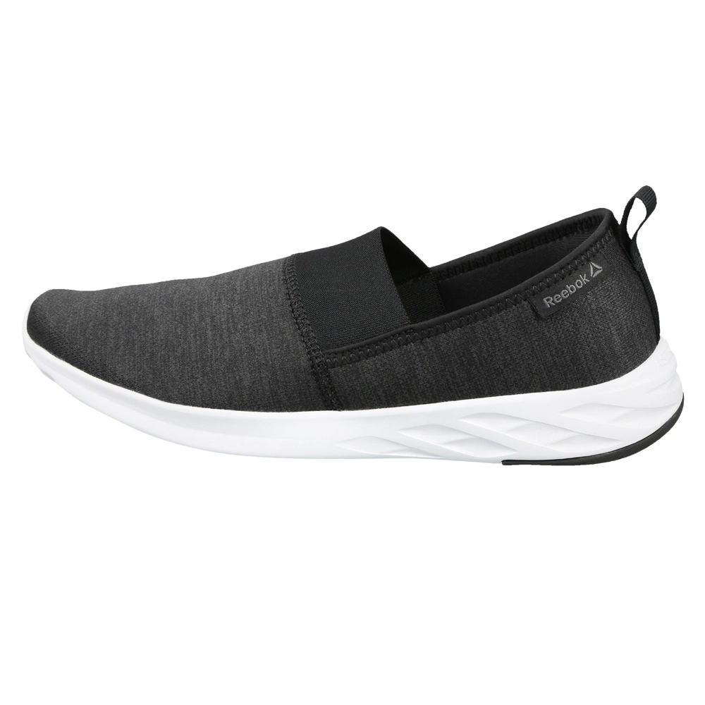 MEN'S REEBOK WALKING ASTRORIDE SLIP-ONS-11-BLACK/COLD GREY/WHITE-1