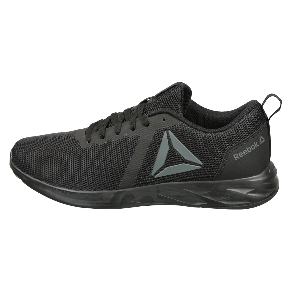 MEN'S REEBOK WALKING ASTRORIDE ESSENTIAL SHOES-6-BLACK/TRUE GREY-1