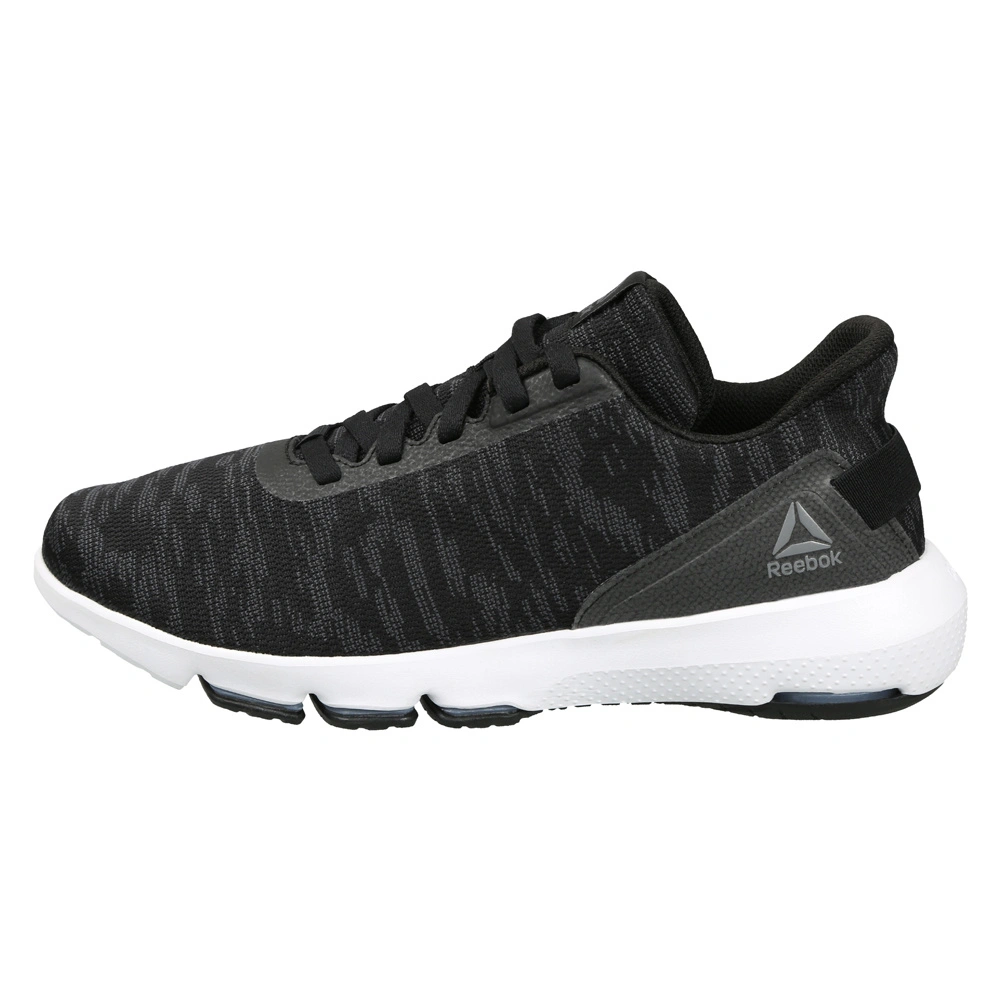 MEN'S REEBOK WALKING CLOUDRIDE DMX 4.0 SHOES-9-BLACK/WHITE/COLD GREY-1