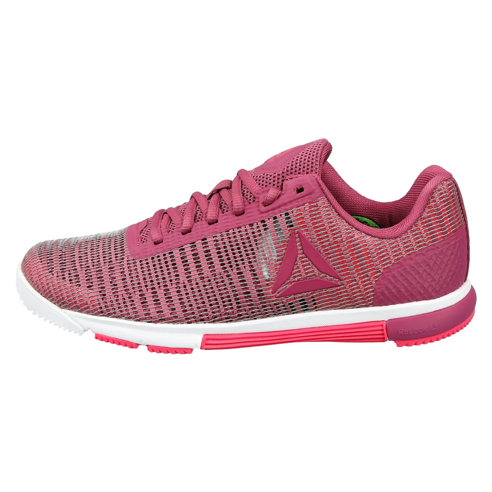 WOMEN'S REEBOK TRAINING SPEED TR FLEXWEAVE SHOES-TWISTED BERRY/PINK/WHT-3-1