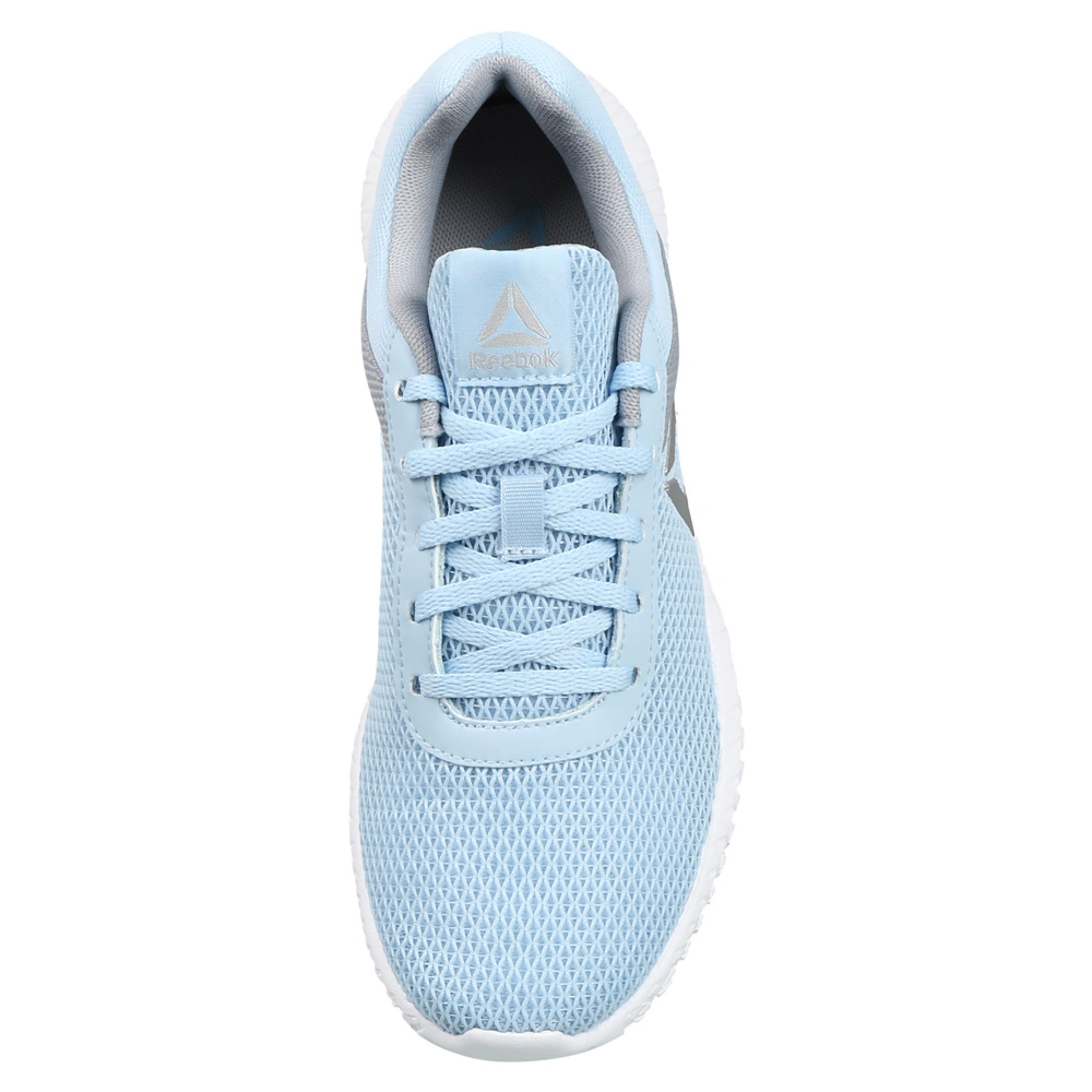 WOMEN'S REEBOK TRAINING FLEXAGON ENERGY SHOES-DENIM/SHADOW/WHITE/SILVER-5-1