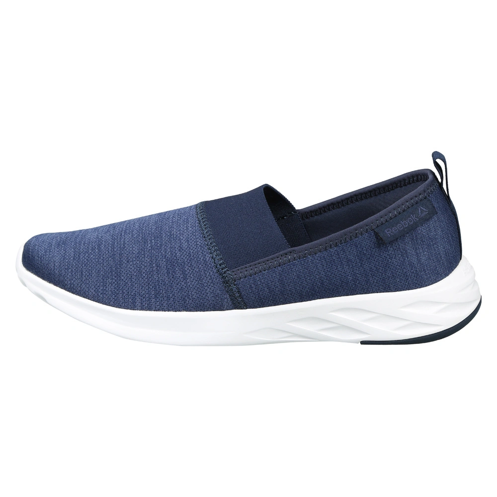 MEN'S REEBOK WALKING ASTRORIDE SLIP-ONS- B-8-NAVY/BLUE/WHITE-1